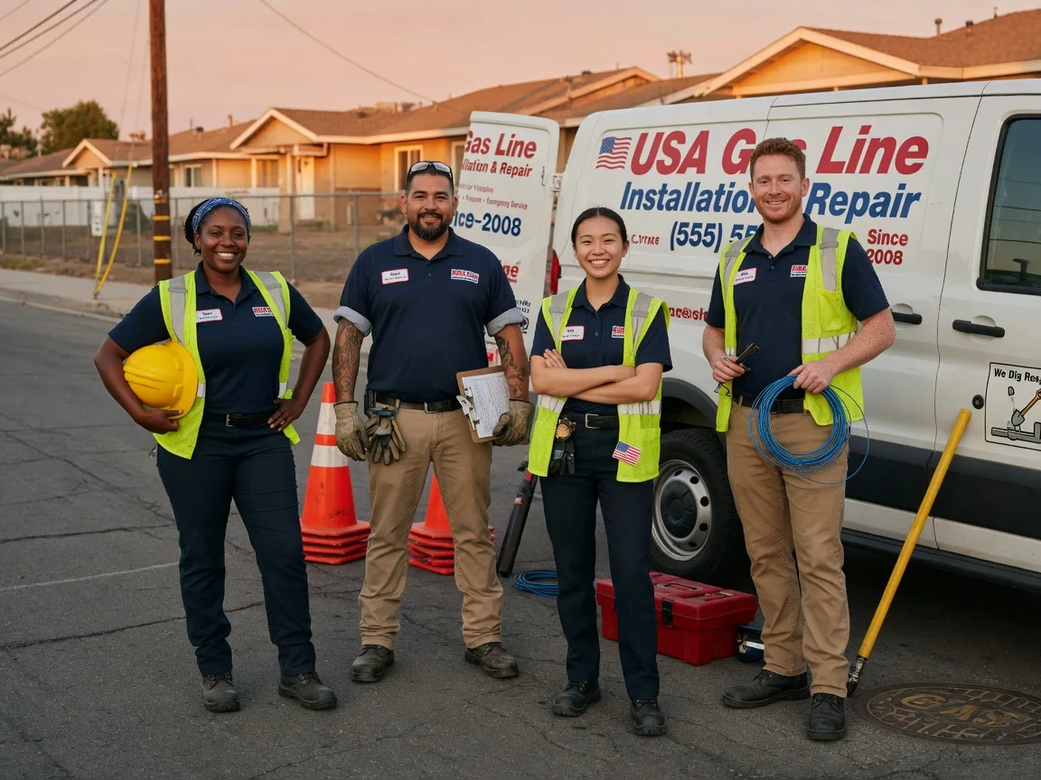 Gas Line Installation company in Hamburg, NJ